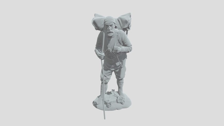 Дэрсу Узала 3D Model