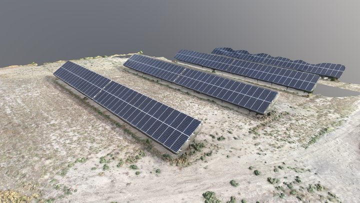 Shepard Solar panels 3D Model