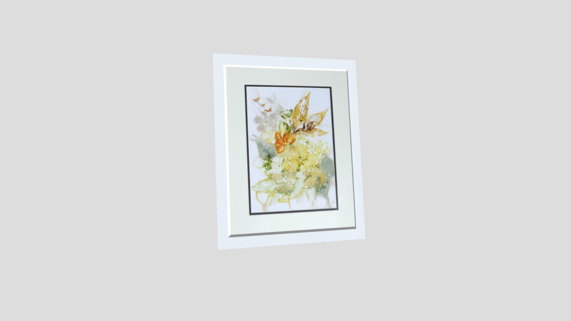 Frame Eco Print Natural Dye
