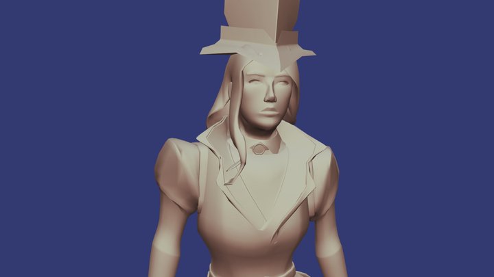 [WIP] Lady 3D Model