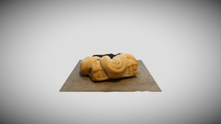 Christmas tart 3D Model