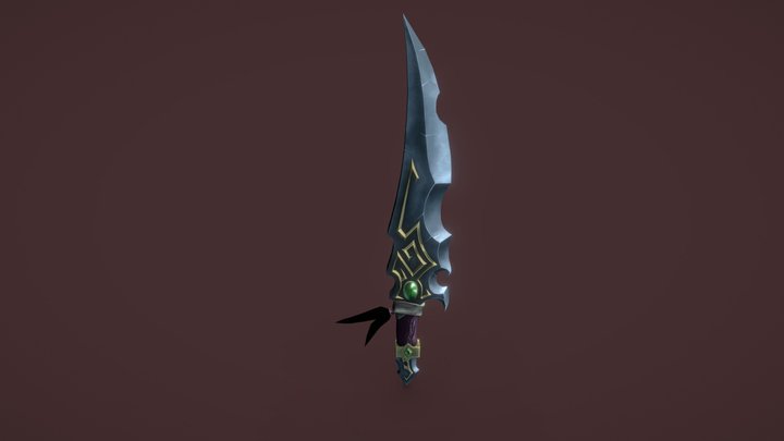 [STUDENT WORK] Epic Sword 3D Model