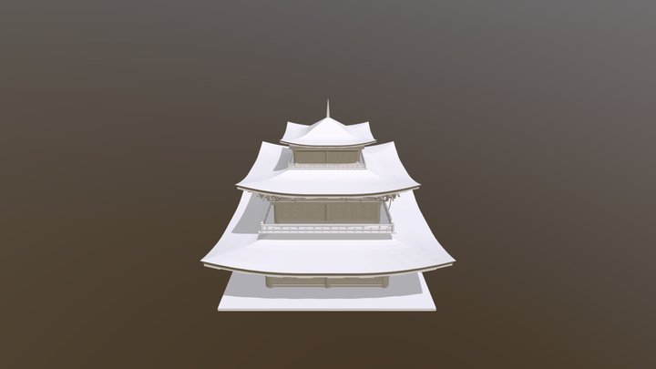 Temple 3D Model