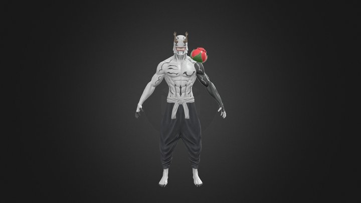 Hanami Jujutsu kaisen 3D Model