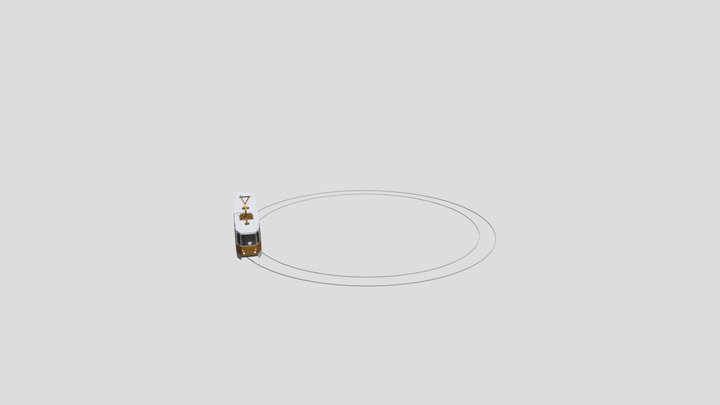 Tramway 3D Model