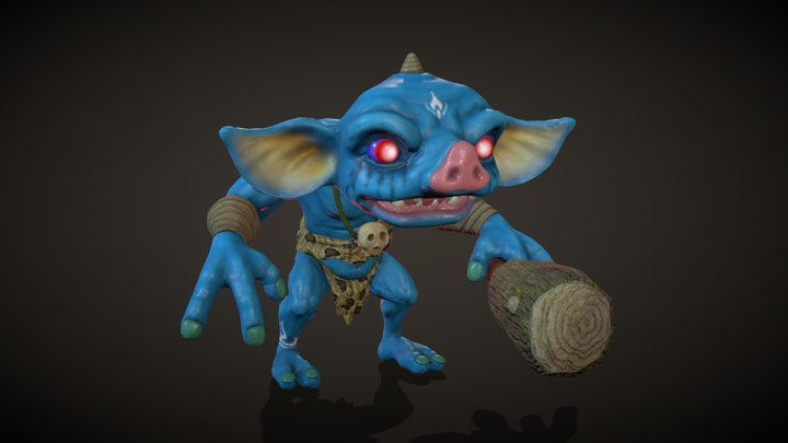 Bokobline 3D Model