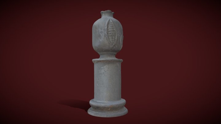 Street bollard 3D Model