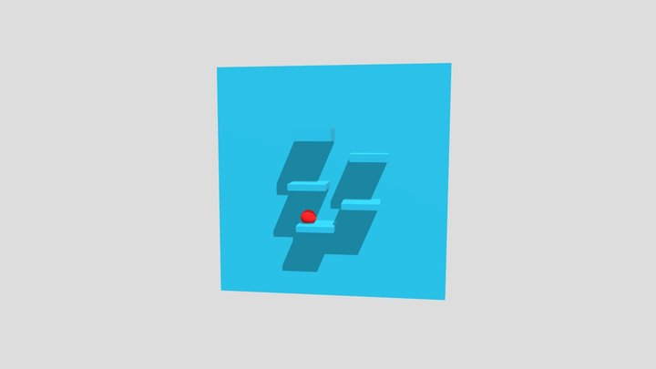 Ball satisfying animation 3D Model
