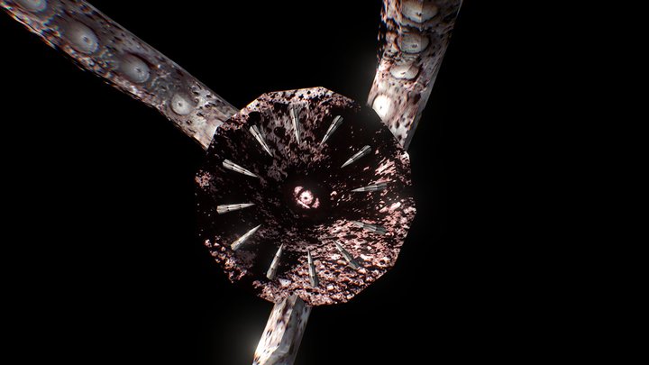Granny Water Monster (Custom Nightmare Texture) 3D Model