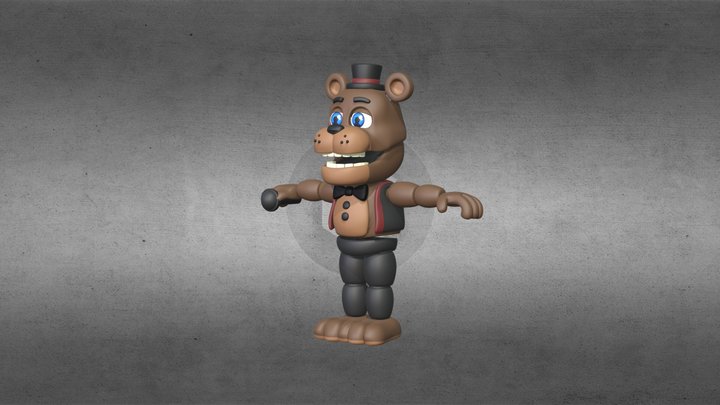 FNaF Plus Freddy Plush - Download Free 3D model by kurinov8sergey  (@kurinov8sergey) [3f5897b]