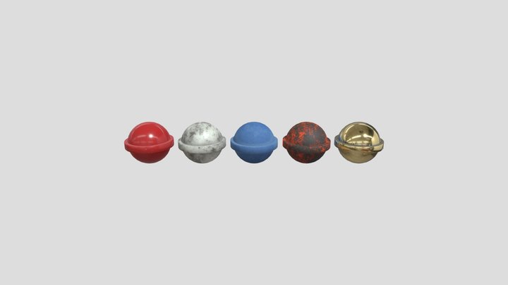 spheres 3D Model