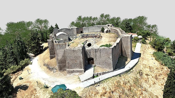 Castle1__6with base 3D Model