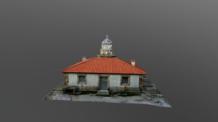 Faro de Punta Cabalo 3D Model