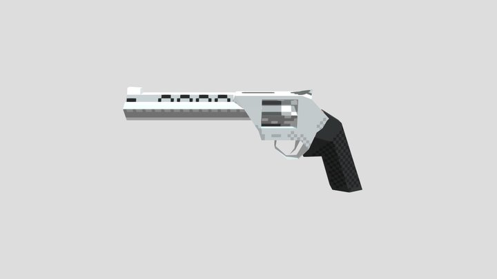 PSX Magnum.44 3D Model
