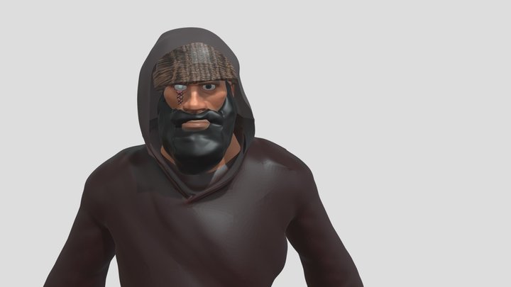 Fishy Fragger (TF2 Soldier re-design) 3D Model