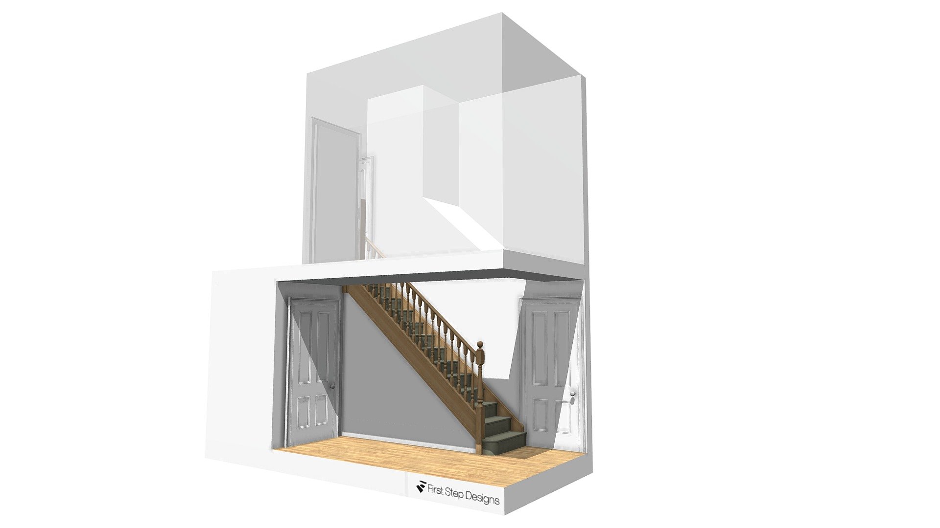 K Ody Staircase Renovation