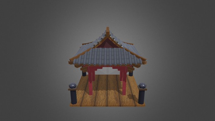 Benevolent Shrine 3D Model