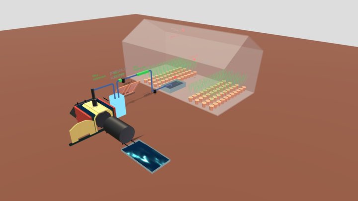 Biochar-horizontal-plus-filters 3D Model