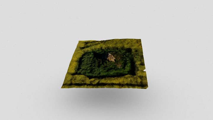 Dolmen Birkenmoor / Kuhholzberg 3D Model