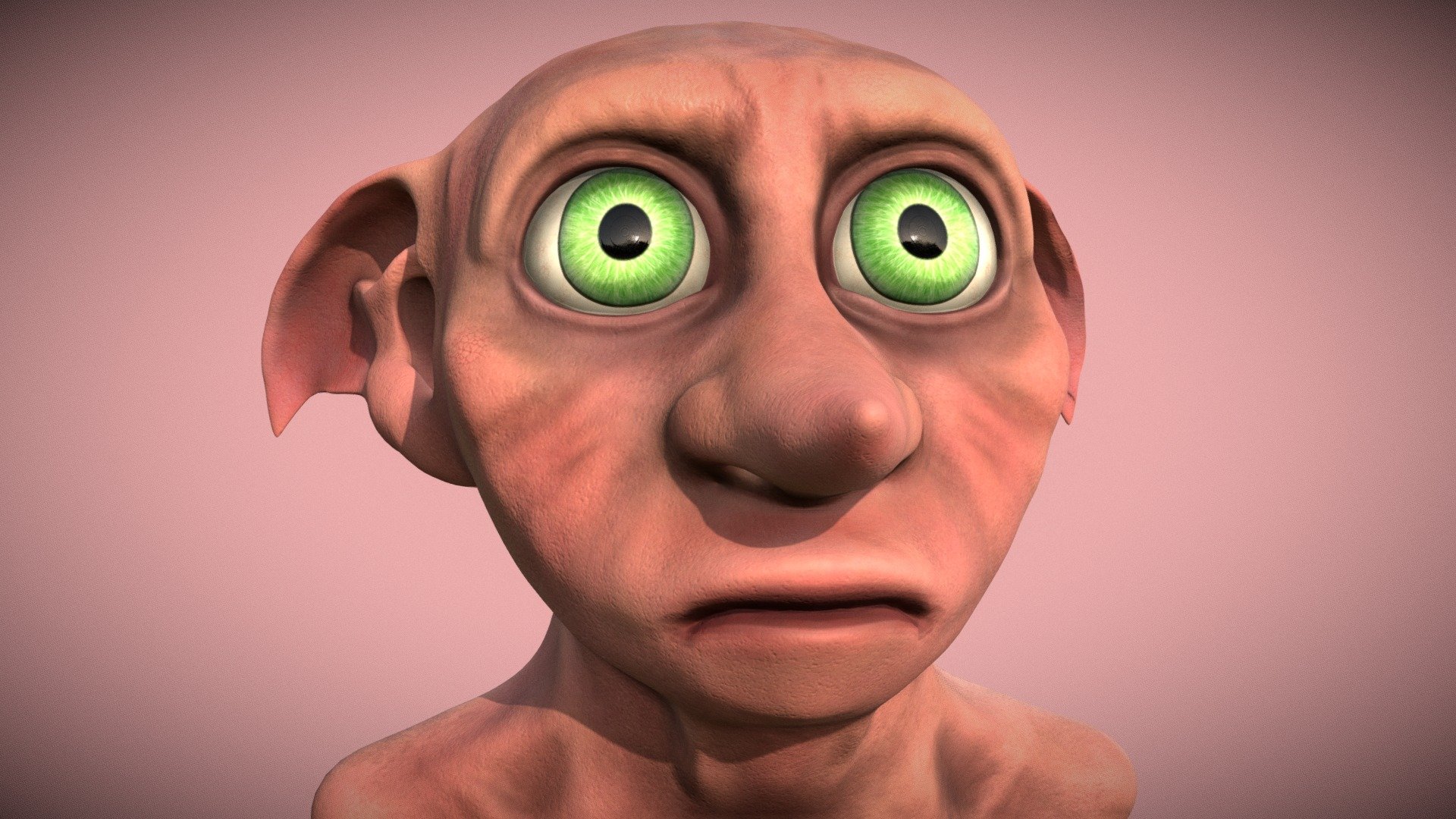 Dobby, A Free Elf - Download Free 3D model by NikolasKapa_19  (@NikolasKapa_19) [a51bf85]