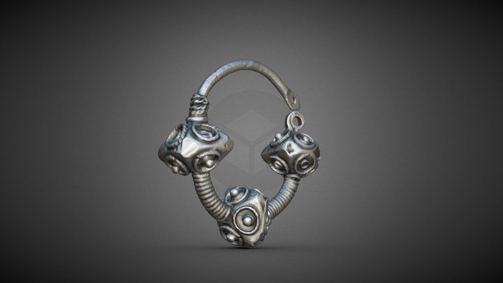 Височное кольцо. Погребение № 27 3D Model