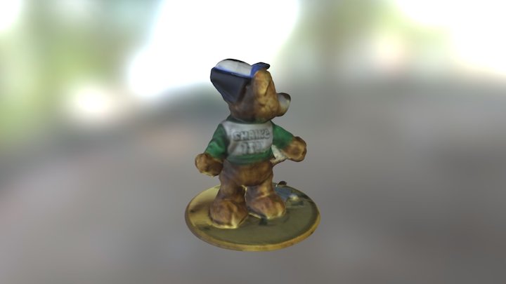 Toy Bear 3D Model