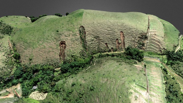 UAV Erosion Process Monitoring 2020 3D Model