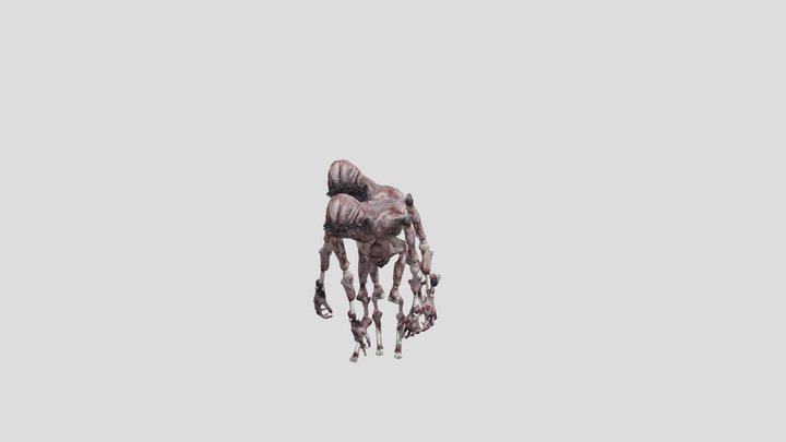 Tetramand Scary Horror 3D Model