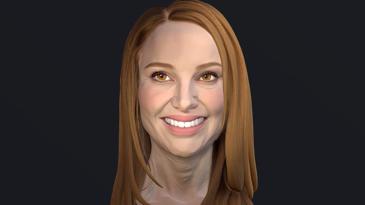 Natalie Portman – Free 3D Model STL