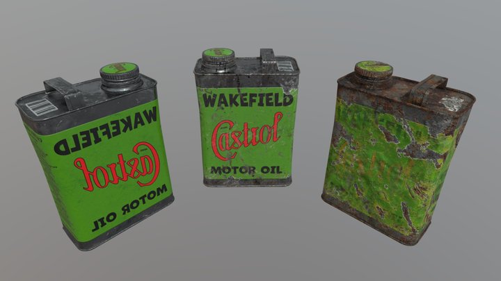 Canister 3D Model