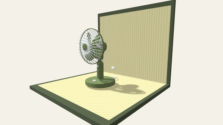 electric fan / appliance 3D Model