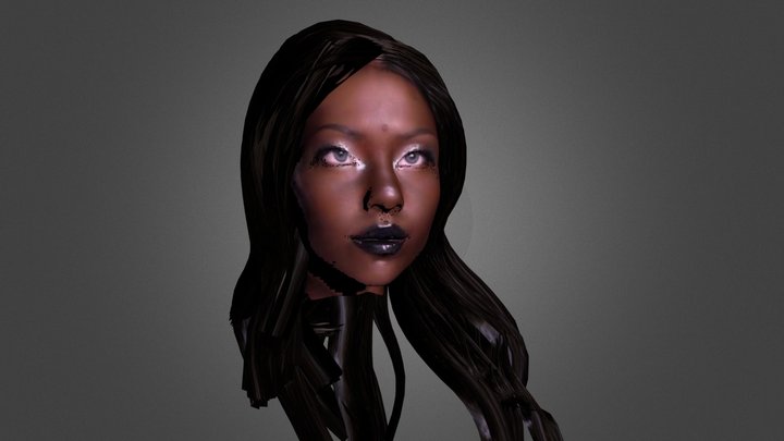 Wakanda  princess 3D Model