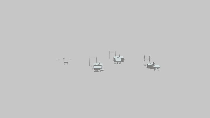 3HW_silhouettes 3D Model