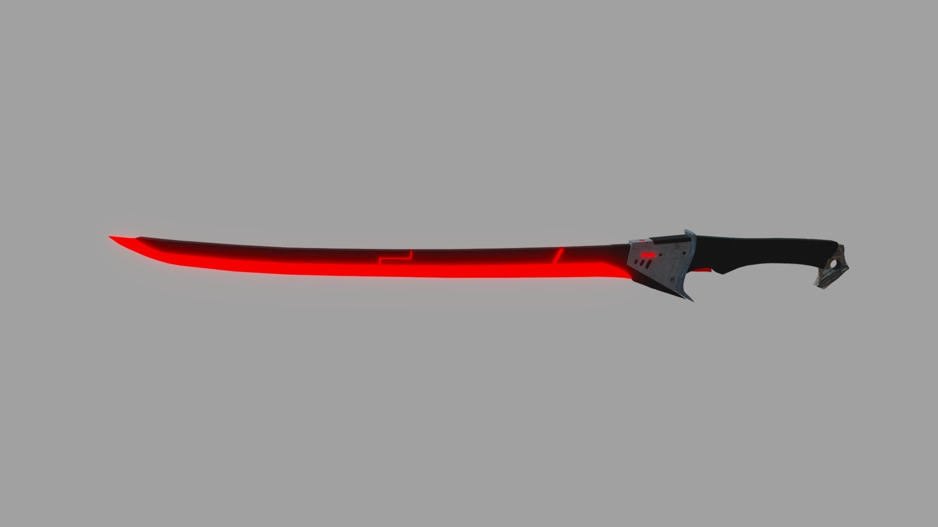 low-poly scifi Katana - Download Free 3D model by Max (@maximpuzenko22 ...