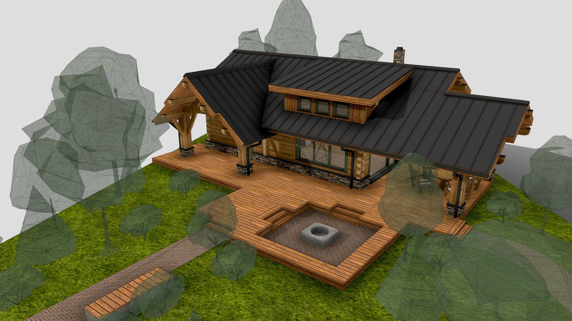 Баня Акинак — Sketchfab embed 3D viewer
