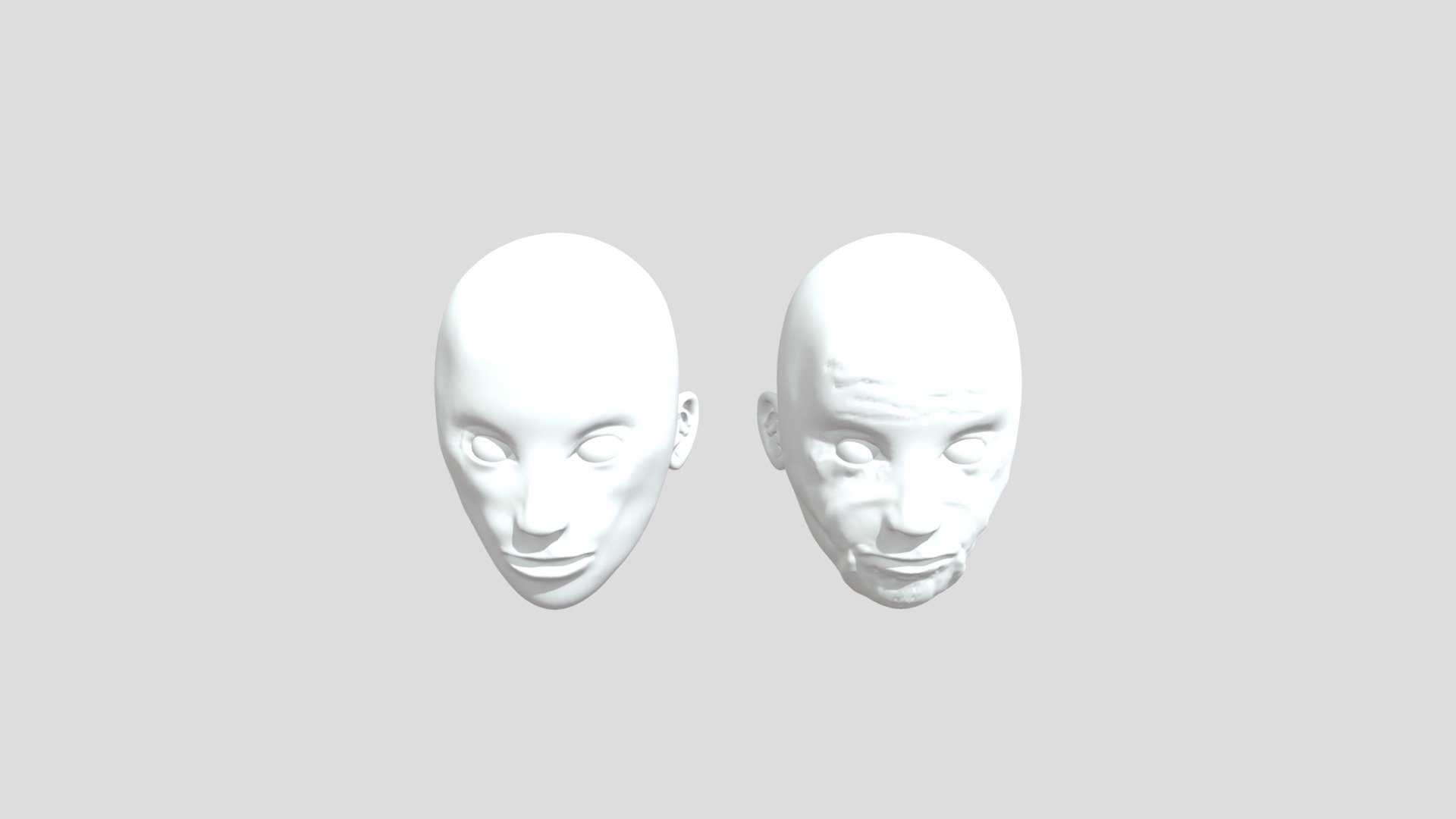 Sculpture Face Model