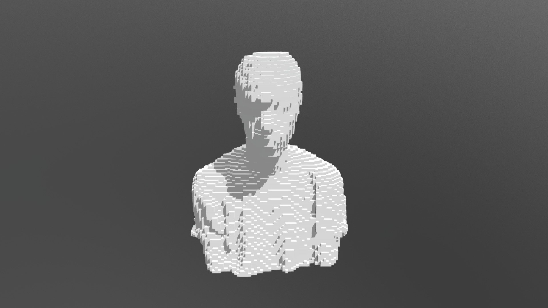Minecraft MVC Model Scan 3D Test Voxel 75 Blocks