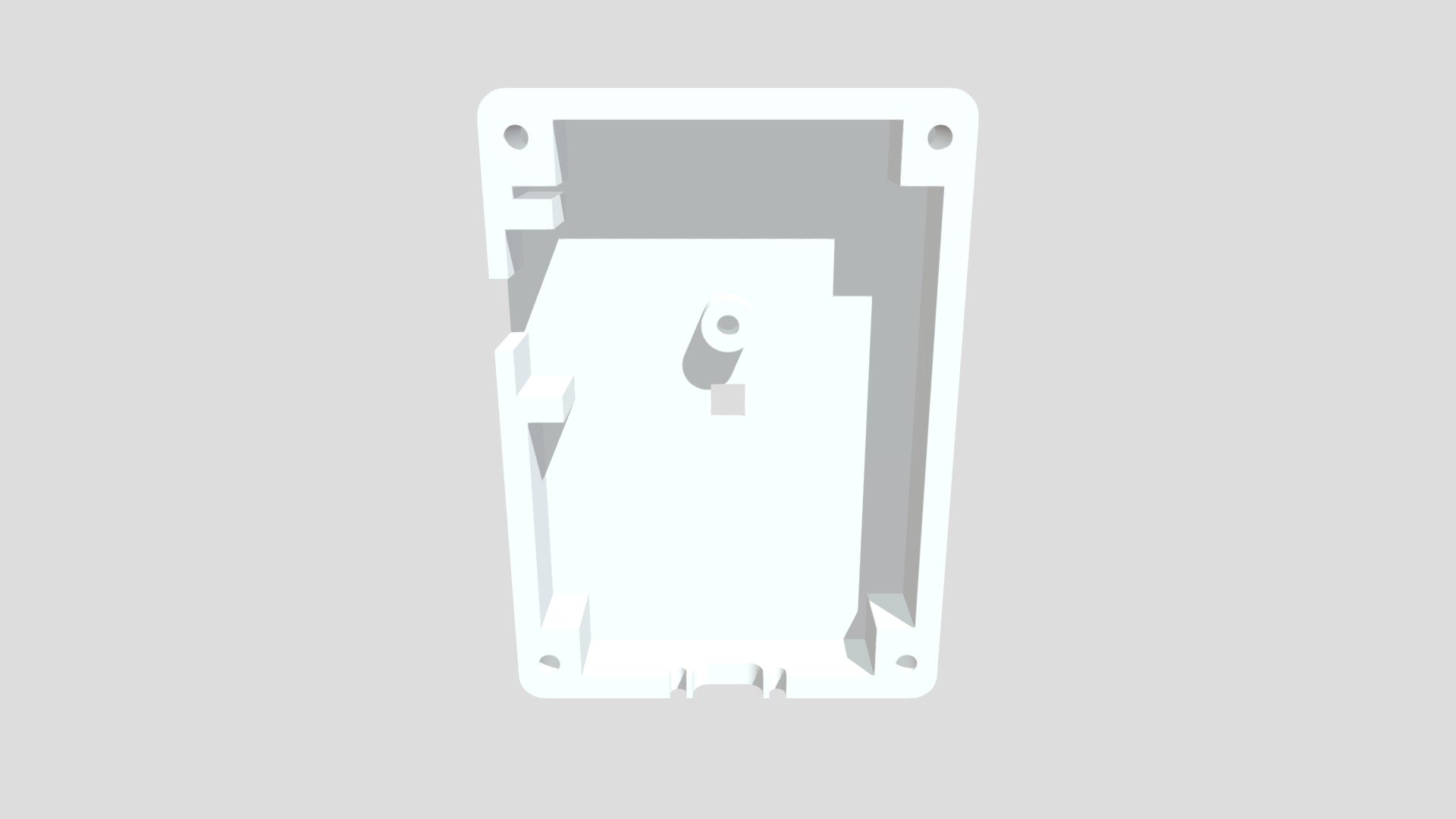 Beach UV meter - upper part of case