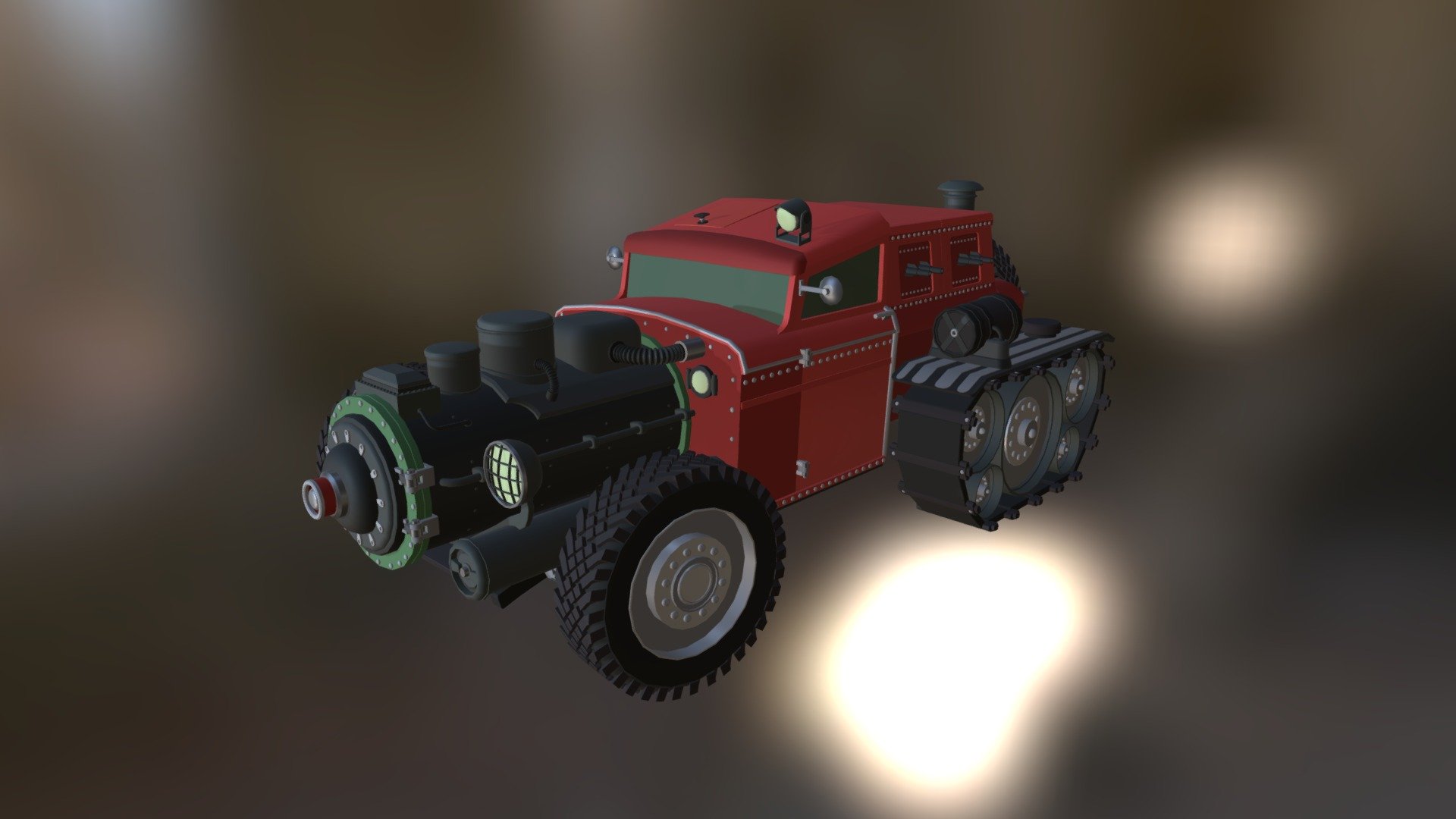 Steam engine Hotrod