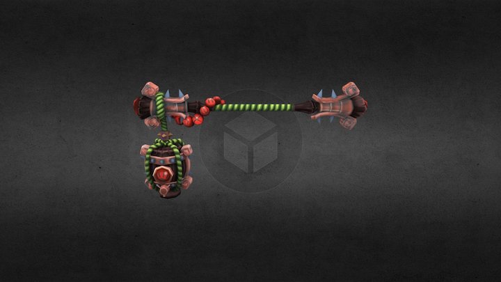The Monkey King's Burden 3D Model