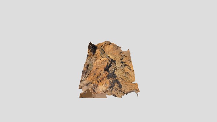 Rock mound by lake – Free 3D Model STL