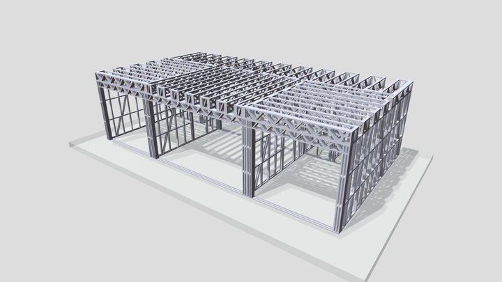 nadstroyka 12_8x7_25_ h=3_1 3D Model