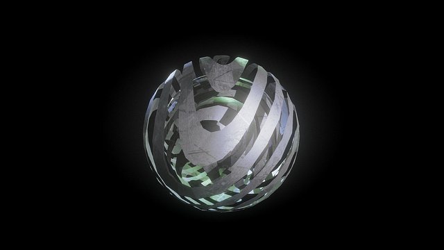 Abstract sphere 3D Model