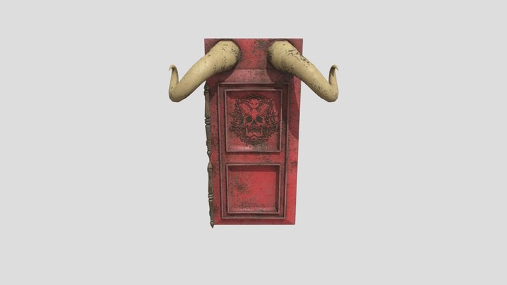Cult Door 3D Model