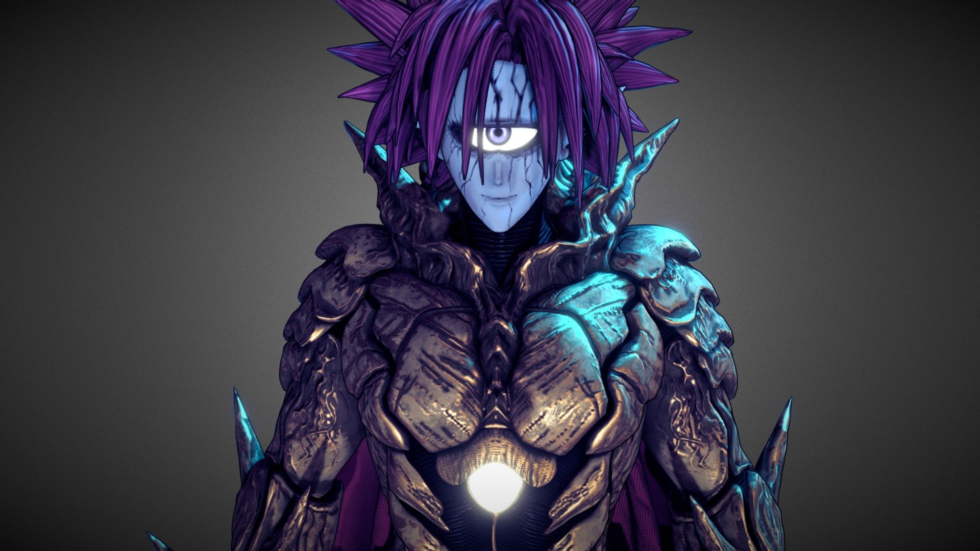 Lord Boros (OnePunch Man) - 3D model by TGS (@tgsmurf) [a526e15 ...