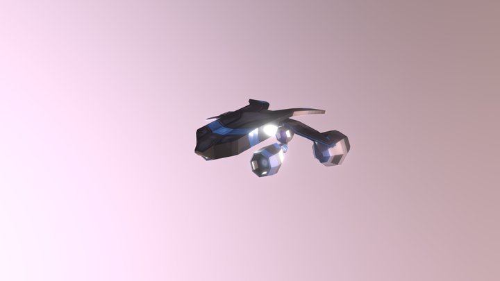 Stormgun Ship form 3D Model