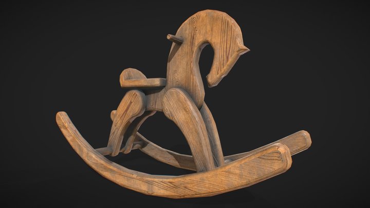 Rocking horse 3D Model