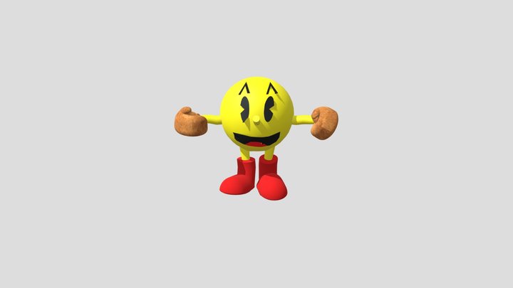 pacman 3D Model