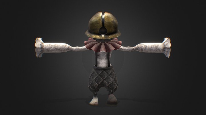 Tamed: The Unseen Show - Clown 3D Model