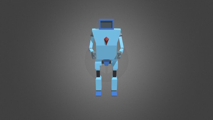 四子四乙 3A713154 陳旺坤 角色1_Happy 3D Model